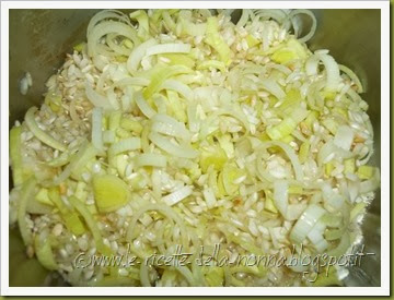 Risotto con porro e funghi (4)