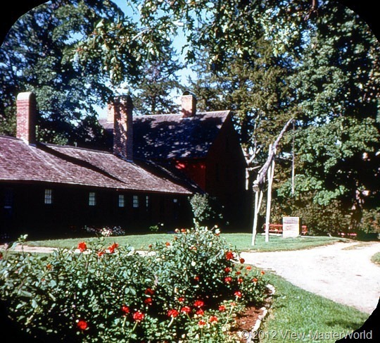 View-Master Connecticut (A750), Scene 14: Nathan Hale's birthplace, Coventry
