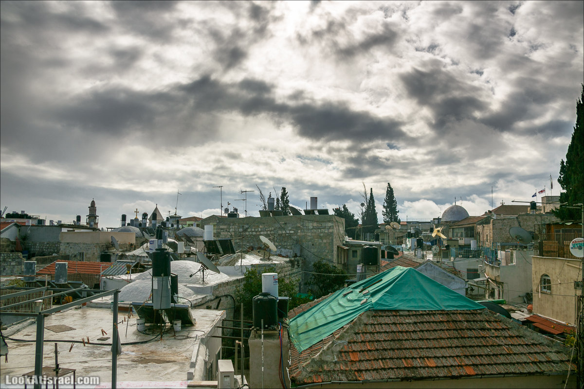 LookAtIsrael.com - Прогулка по крышам Иерусалима | Jerusalem roofs | על גגות ירושלים