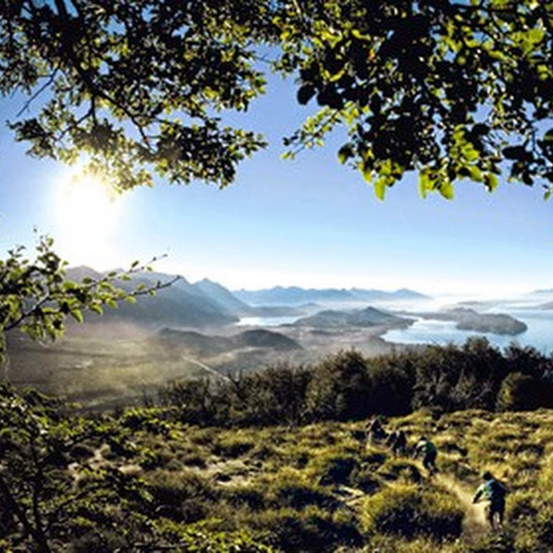 Hiking trails in Argentina.