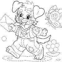 DIBUJOS PARA COMPLETAR PARA NIÑOS