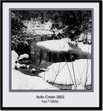 Bolin Creek 2003 Snow