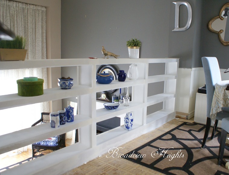 Broadview Heights Bookcase Railing Diy, How To Build A Bookcase Railing