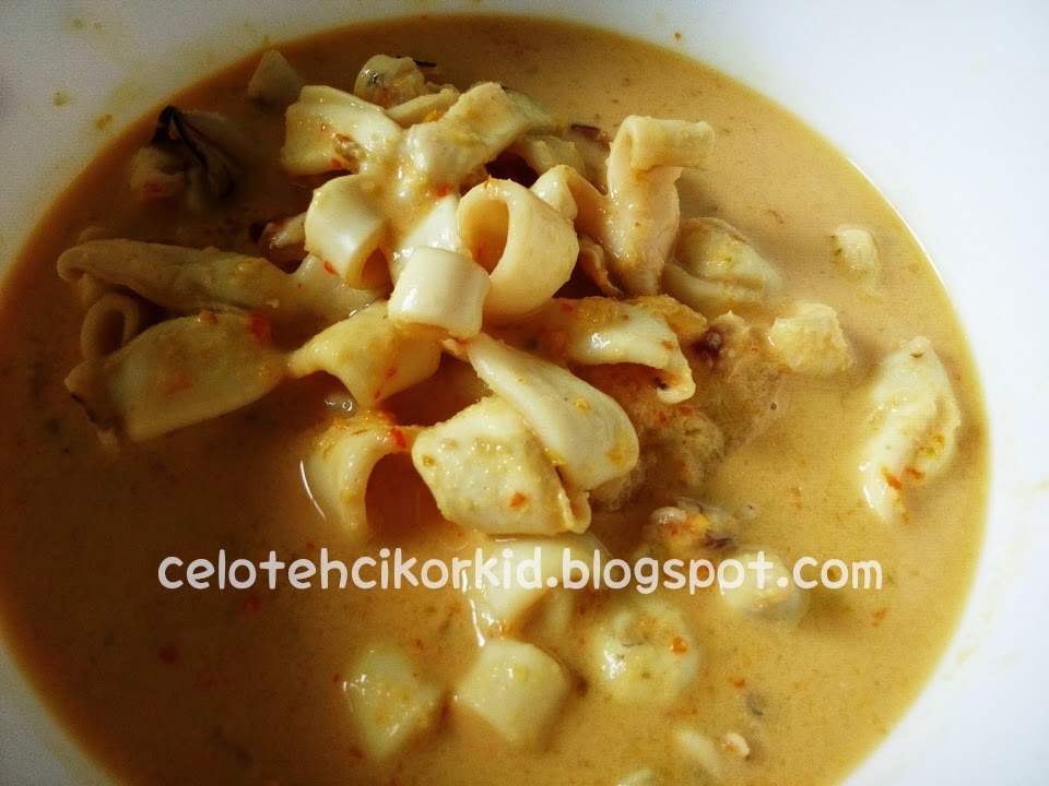 Sotong Masak Lemak Cili Api Sedap