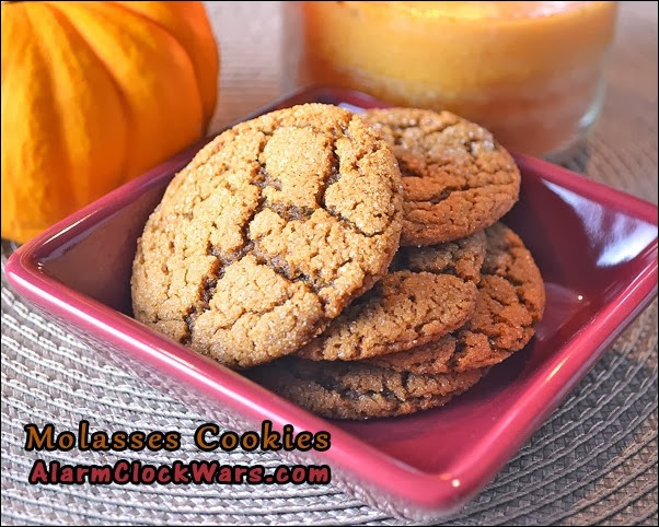 molasses cookies with pumpkin