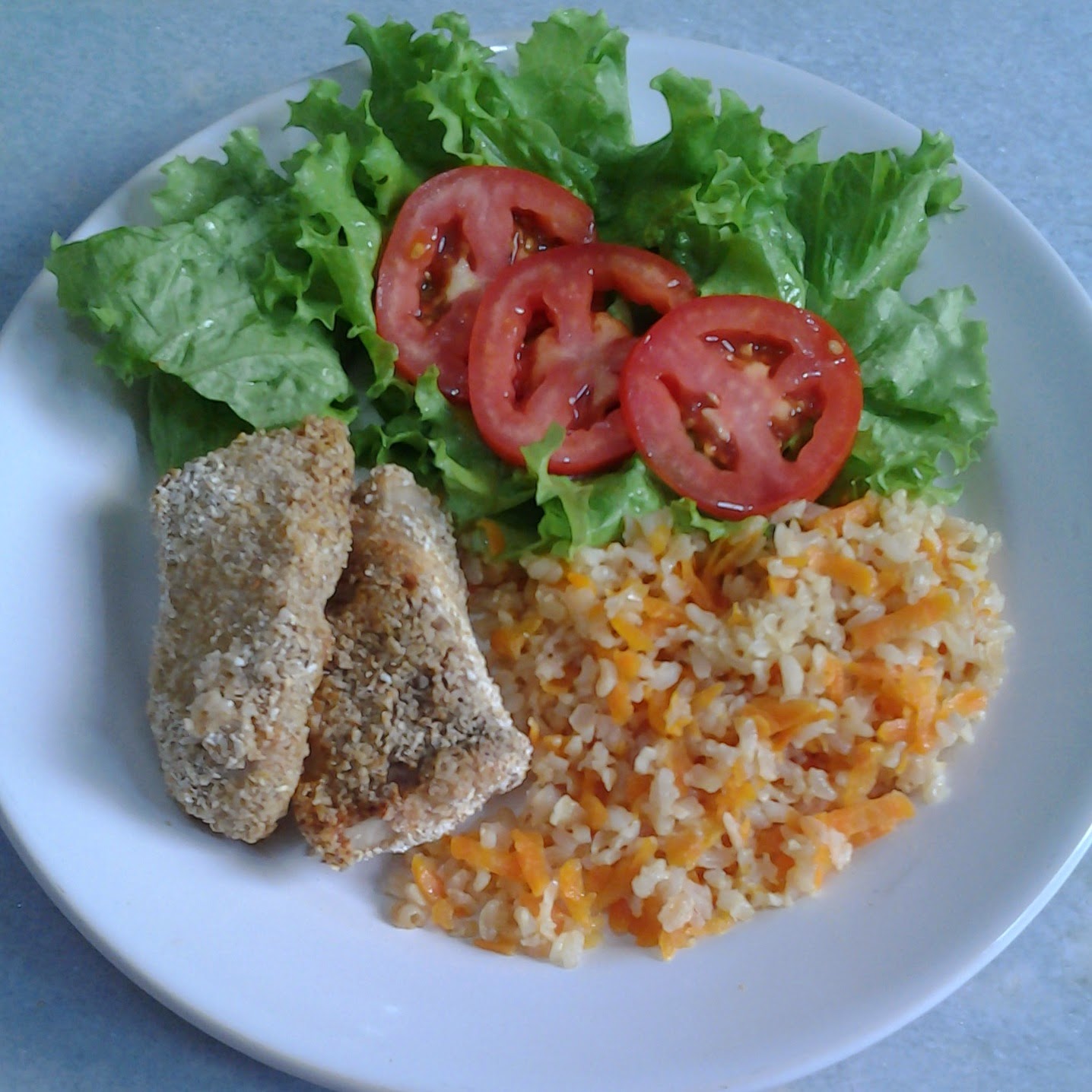 A Dieta no Blog Receita FILÉ DE TILÁPIA EMPANADO