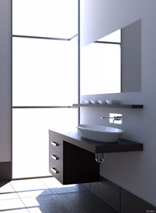 Render-imagen-3d-baño-software-LuxRender Render-imagen-3d-baño-software-LuxRender