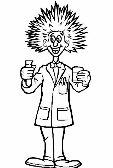 Dibujos De Quimicos Para Colorear