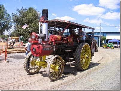 IMG_7953 Russell & Company Traction Engine 15113 at Antique Powerland in Brooks, Oregon on August 4, 2007