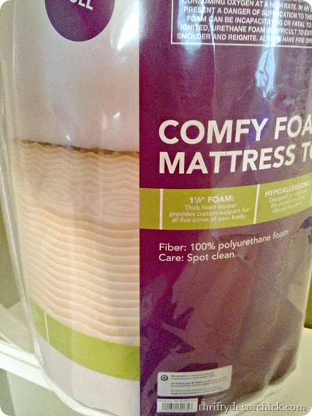 foam mattress for upholstered headboard