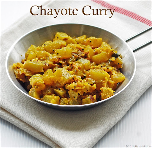 Chow chow curry Chow chow curry
