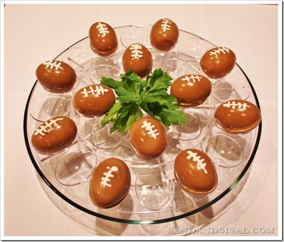 Super Bowl Football Eggs