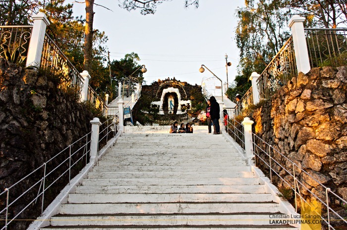 The Shrine at Baguio City's Lourdes Grotto