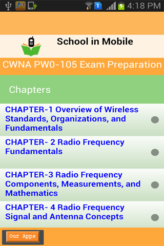 【免費教育App】CWNA PW0-105考试准备-APP點子