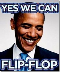 BHO - Yes we can flip-flop