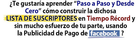 Creador de listas facebook