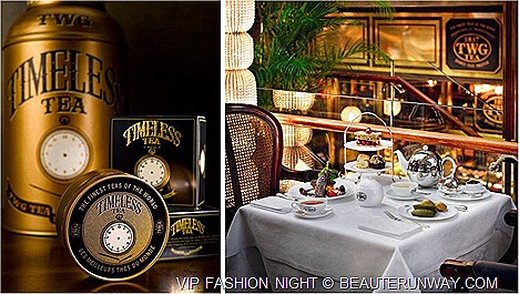 Marina Bay Sands TWG Tea Salon & Boutique Set dinner The Shoppes VIP Fashion Night Men women luxury