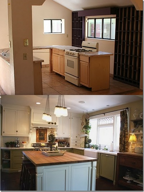 Tuesdays with Dorie - kitchen before & after