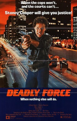 Deadly force poster