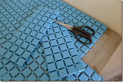 multipurpose anti-slip floor mat as table mat