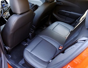 2012-Chevrolet-Sonic-dashboard-Rear-Seats