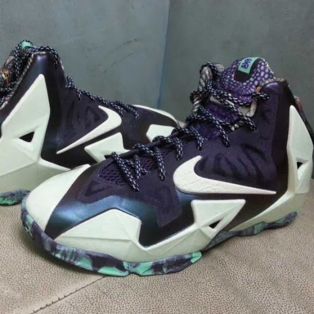 shoe size of lebron james