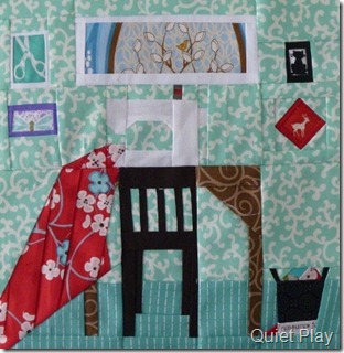 A Quiet Play Sewing Room