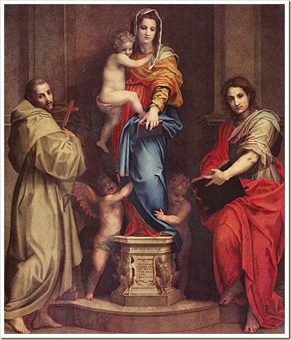 Andrea del Sarto - Madonna delle Arpie 