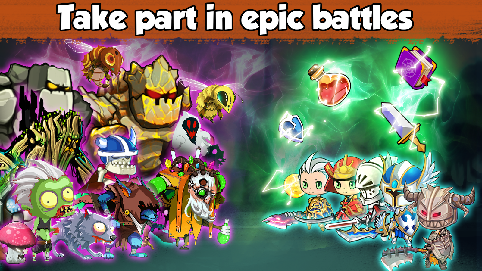   Puzzle Knights Monster Defense: captura de tela 