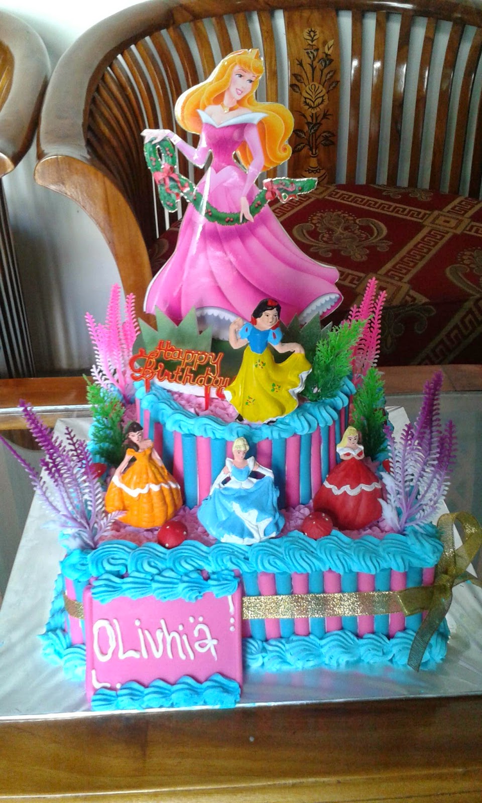 Asty'Cake Tart ultah anak tema princess