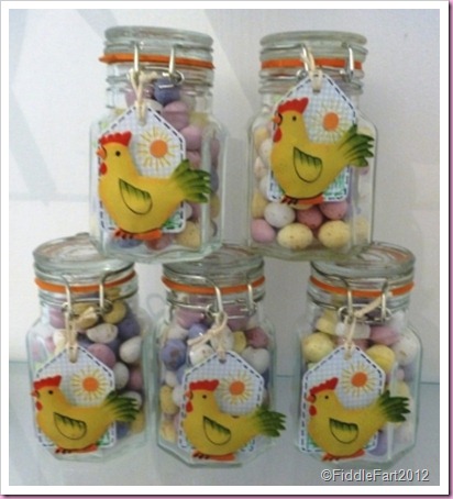 Mini Easter Favour Jars