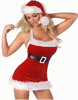 Christmas-Lingerie-polyester-Or-Nylon-hot-selling