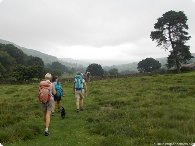 heading off up the dale