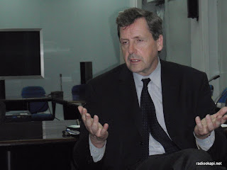 Alain Le Roy à Kinshasa
