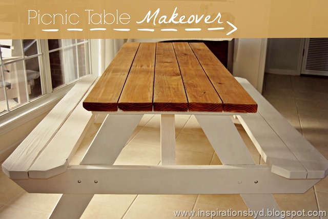 picnic table makeover