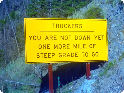 truckers sign