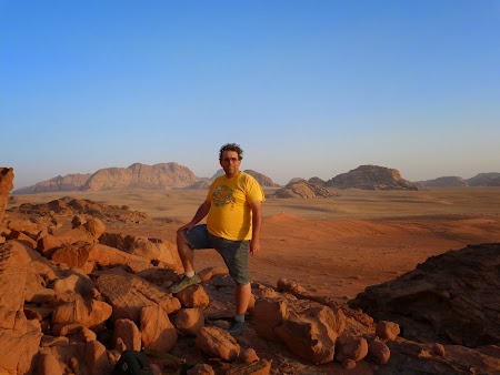 Obiective turistice Iordania: Apus de soare la Wadi Rum