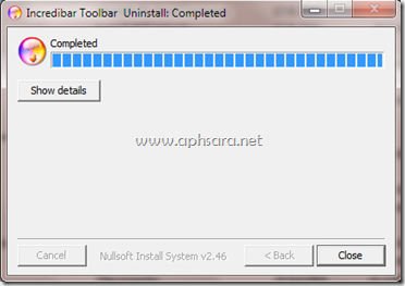 การ remove Toolbar