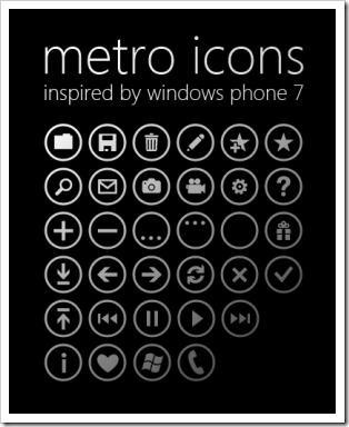 metro icon pack