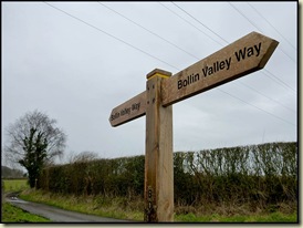 Signposting on the Bollin Valley Way