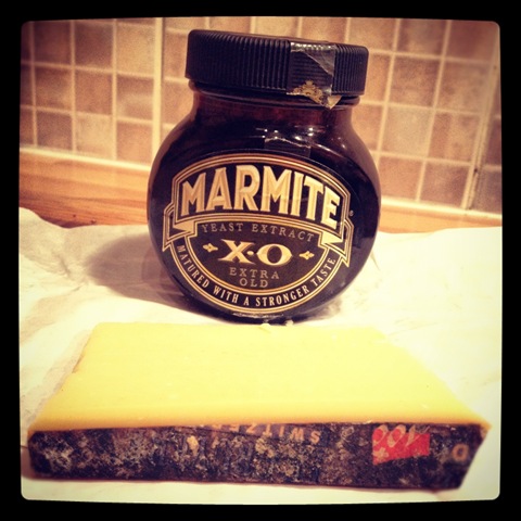 #184 - cheese and Marmite