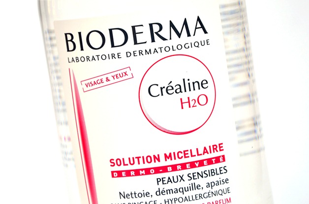 bioderma crealine h2o cleansing water french skincare