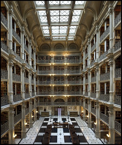 Bibliothèque George Peabody, Baltimore, Maryland, USA .4129