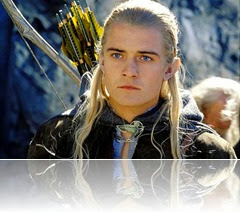 Legolas the elven hero who fought against forces of Sauron