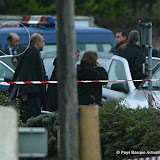 2007: Le ministre Rubalcaba à Capbreton(40) sur les lieux de l'attentat contre deux policiers espagnols