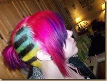 rainbow hair