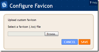 Upload a custom favicon