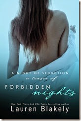 a night of seduction a teaser of forbidden nights