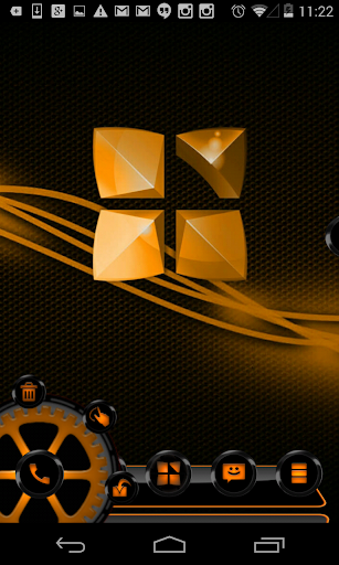 Next theme Kromium Orange F