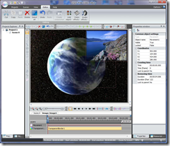 VSDC Free Video Editor - interface